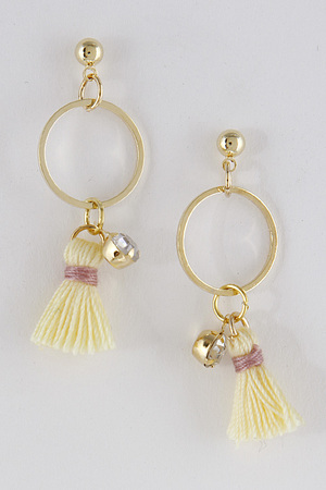 Small Tassel Cute Earrings 7FAD9